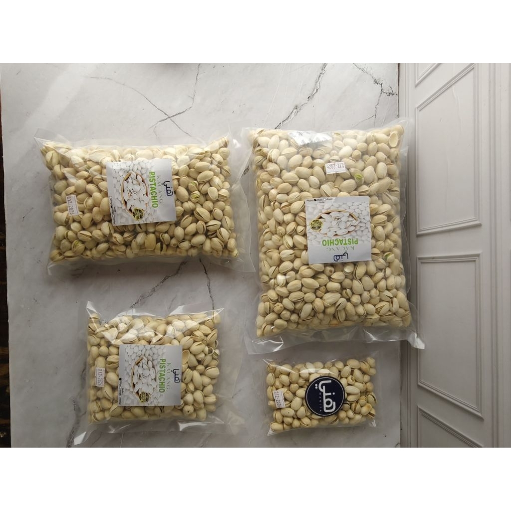 

Kacang Pistachio fustuk 100Grm.