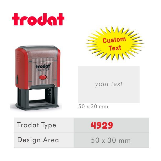 

Stempel Otomatis Printy 4929 / Custom Design