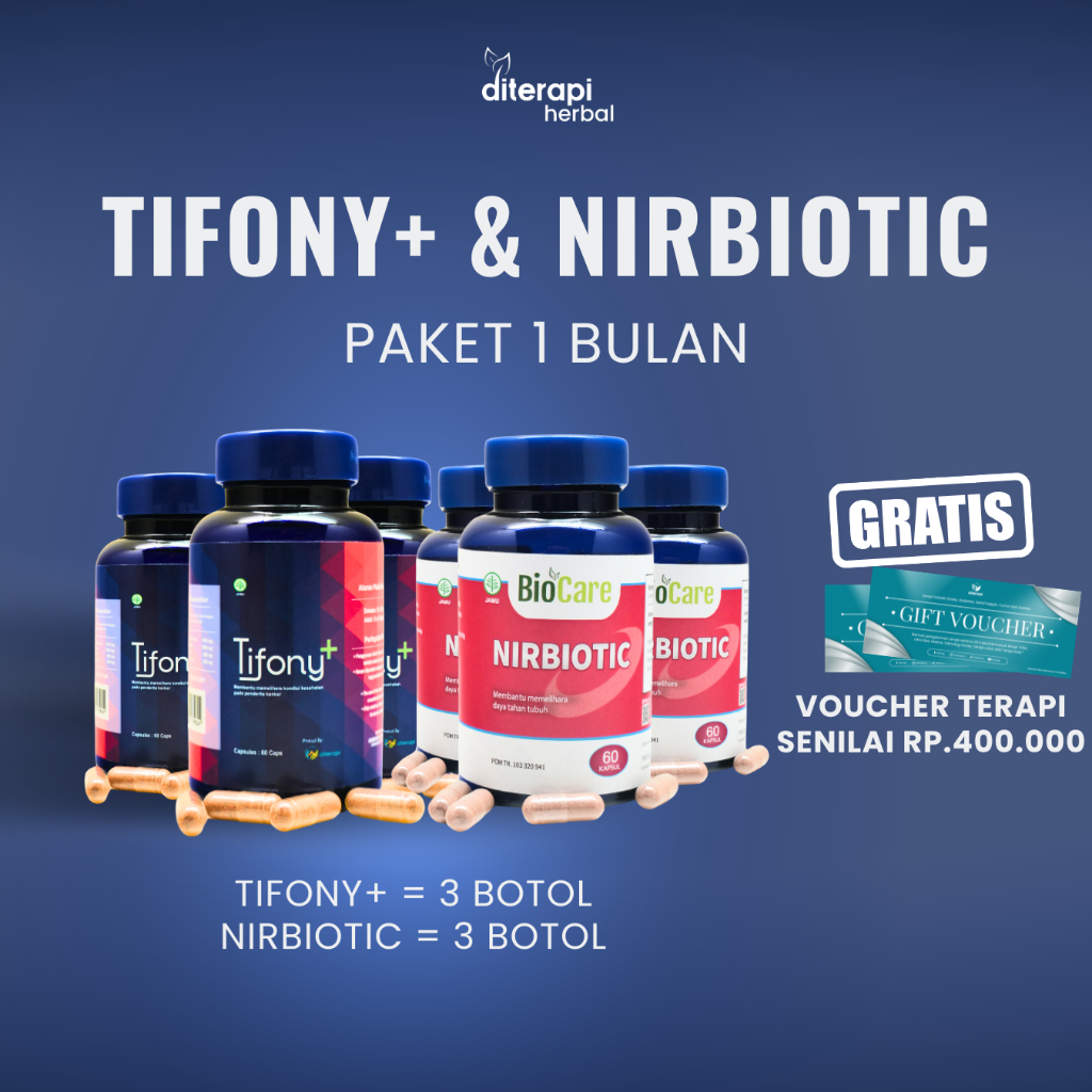 TIFONY+ Obat Herbal Untuk penderita kanker dan tumor