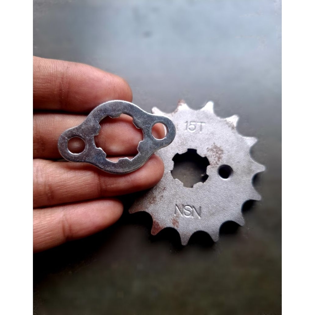 Ring Plat Gear Depan / Ring Pengunci Gear depan Motor Supra/Grand/Revo/smash/JupiterMx