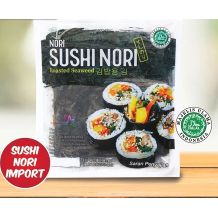 

Java Superfood Sushi Nori - Seaweed - Rumput Laut isi 5 lembar / sheets
