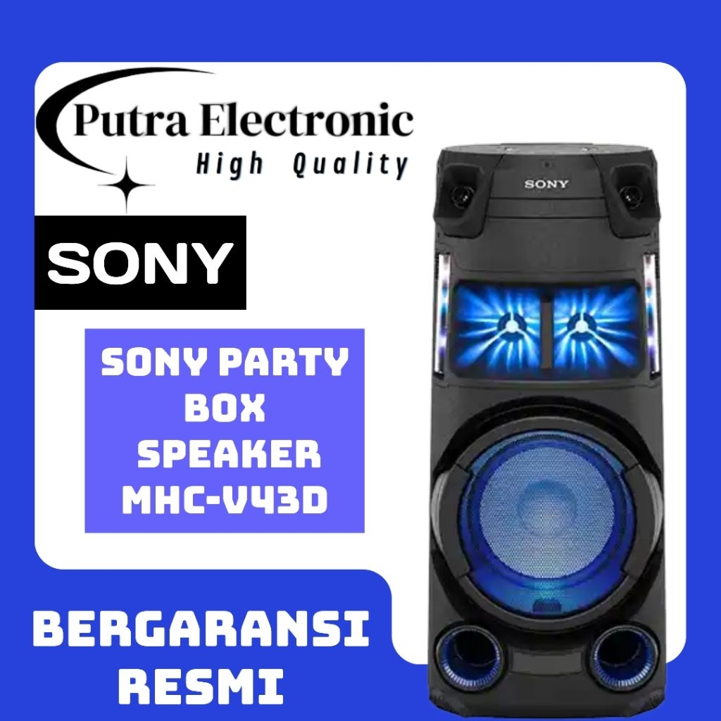 SONY MHC V43 / MHC-V43 / MHC V43D / MHC-V43D  SEPEKER KAROKE BLUETOOTH