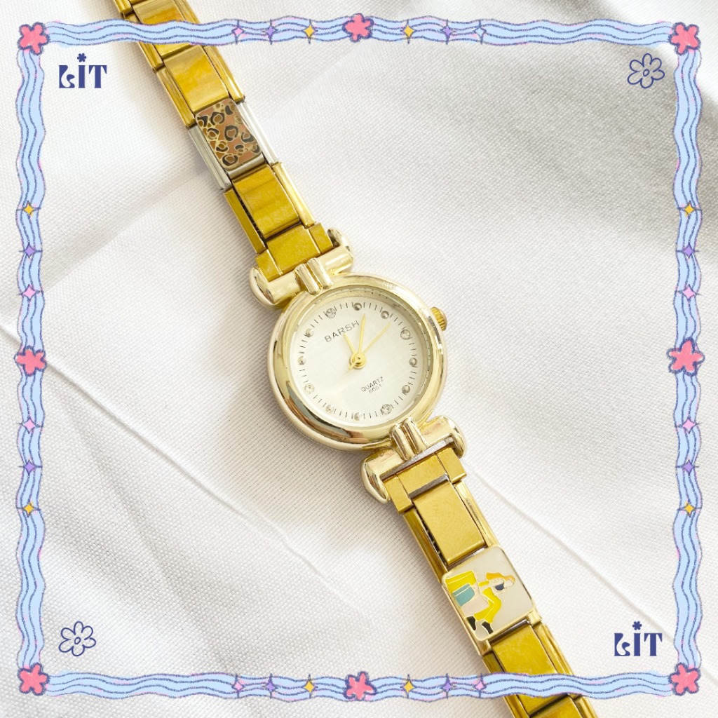 Italian Charm Watch Bracelet