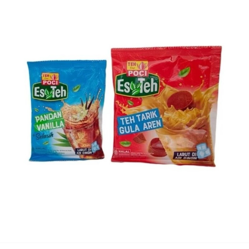

TEH CELUP POCI / TEH TARIK GULA AREN / TEH PANDAN VANILA / 10 SACHET x 25gr