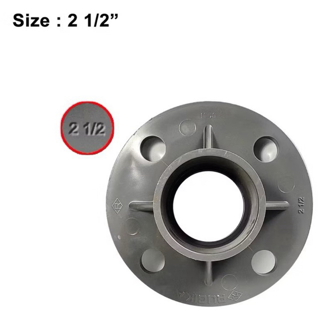 Flange PVC Rucika 2 1/2" inch AW (Tebal) JIS 2.5 inch 2,5 inch pleng flendes plendes pipa pvc