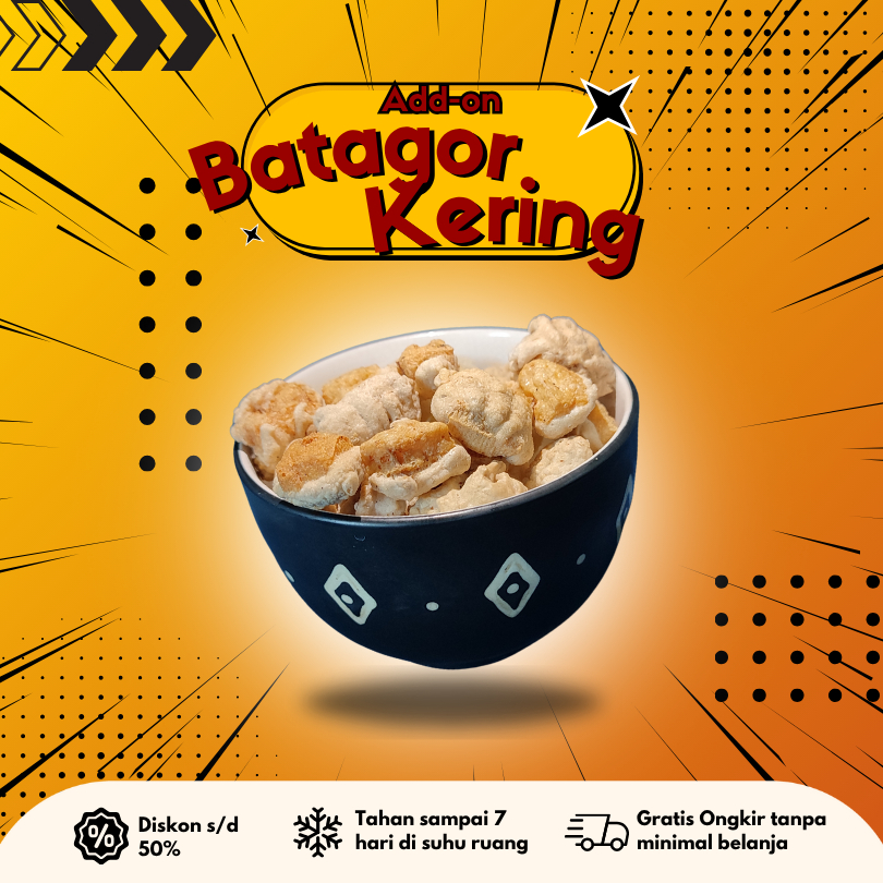 

Cilok D'goang - Batagor Mini Kering (Topping)