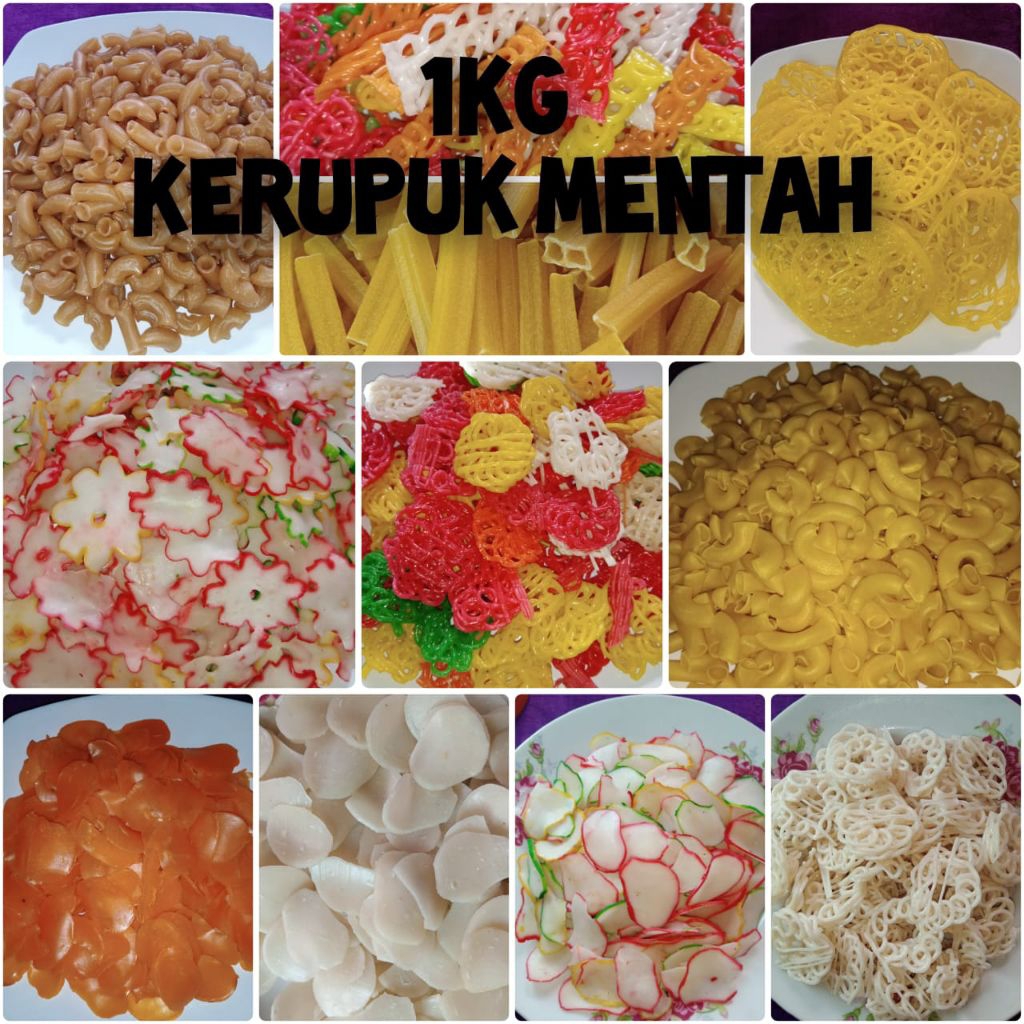

1 Kg Macam2 Kerupuk Mentah berbagi rasa&pilihan #kerupuk mentah #macam macam kerupuk mentah #kerupuk mentah produksi sendiri #kerupuk Seblak #kerupuk sebring #kerupuk jengkol #kerupuk paling banyak di cari #kebutuhan sehari hari paling banyak di cari