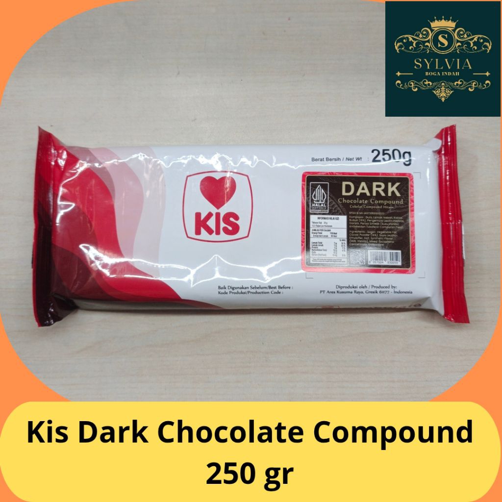 

Halal Coklat Batang KIS Dark Compound 250 gr