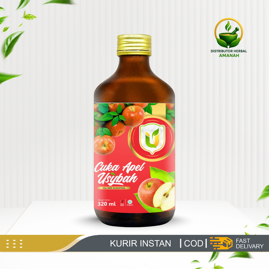 

Cuka Apel Organik Premium 320ml Apple Cider Vinegar With The Mother