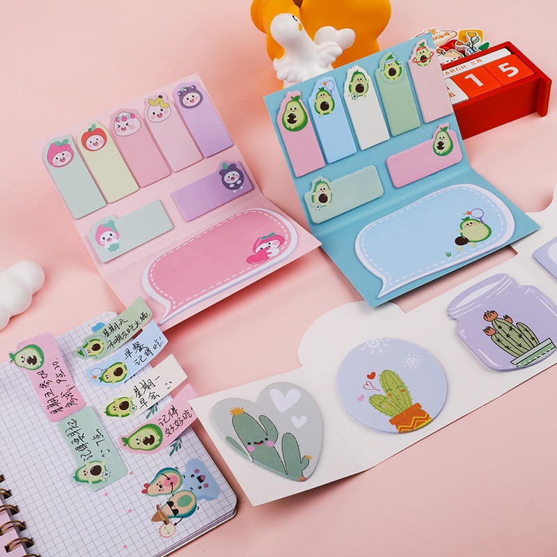 

Sticky Notes Lucu 3IN1 Karakter Bear, Cat & Rabbit – Kertas Catatan Tempel , Motif Imut, Pembatas Buku