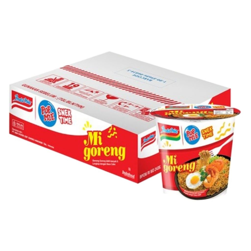 

POPMIE CUP GORENG & KUAH ISI 12