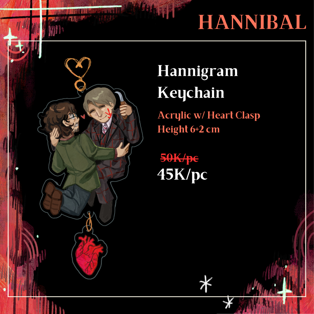 Hannigram Keychain | Hannibal