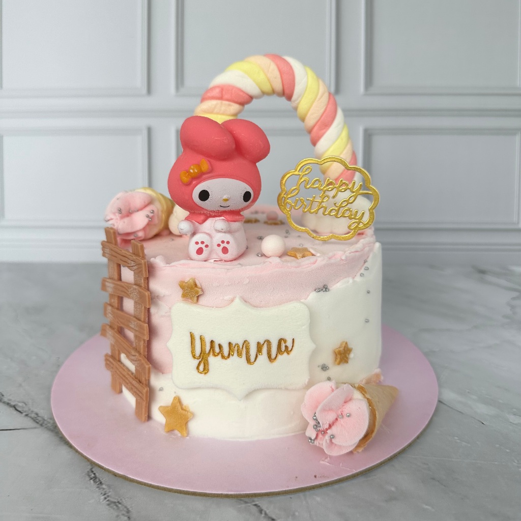 

Gelato Cake - Ice Cream Cake - Icecream Cake - Es Krim Cake - Custom Cake - My Melody Cake - My Melody Gelato Cake - My MelodyvCustom Cake - Birthday Cake - Melody Karakter