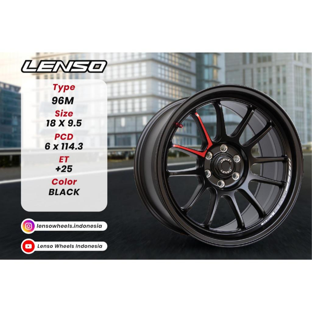 VELG MOBIL NISSAN NAVARA RING 18 LENSO VENOM 96M ORIGINAL THAILAND