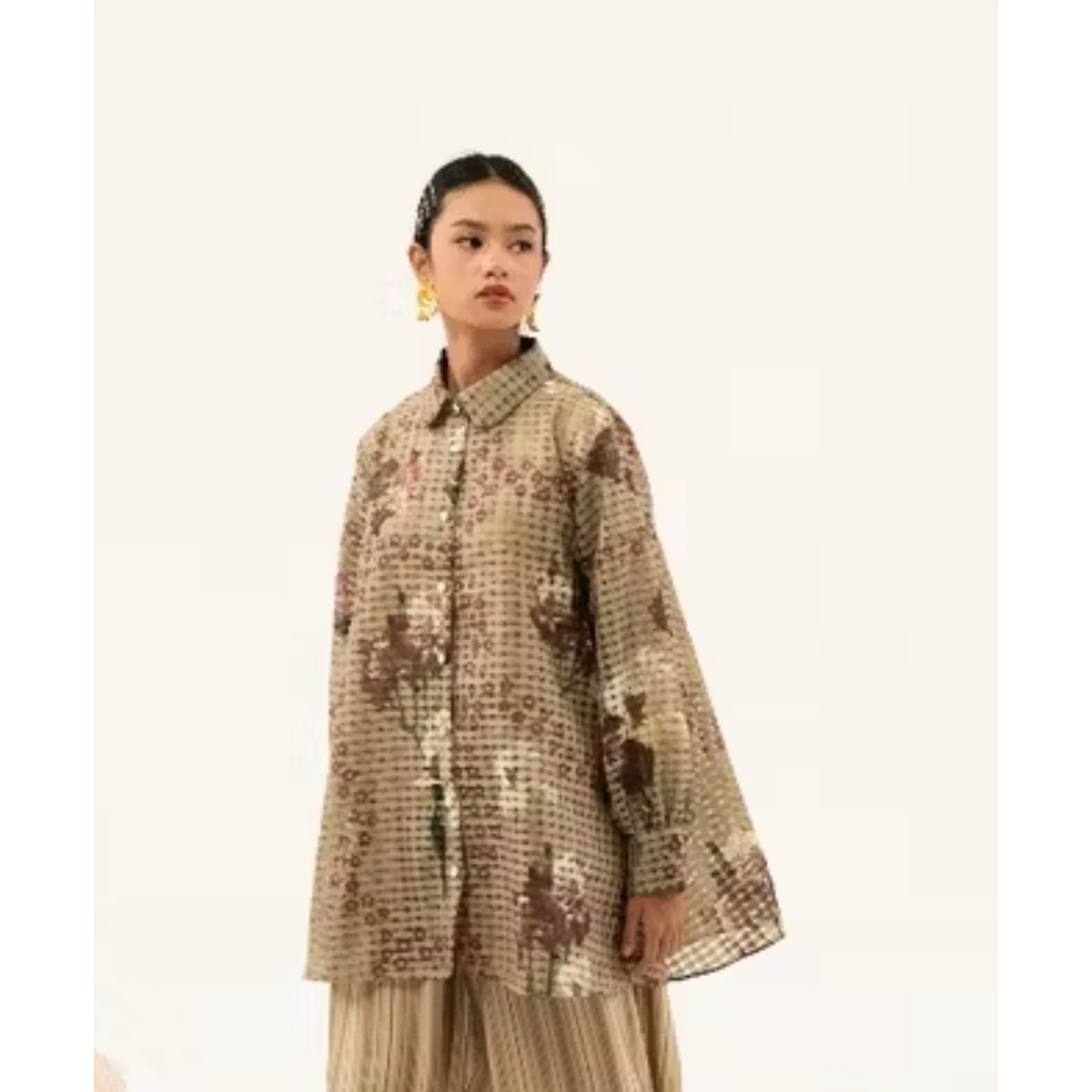 ORIANA OUTER OLIVE ALEZA LABEL