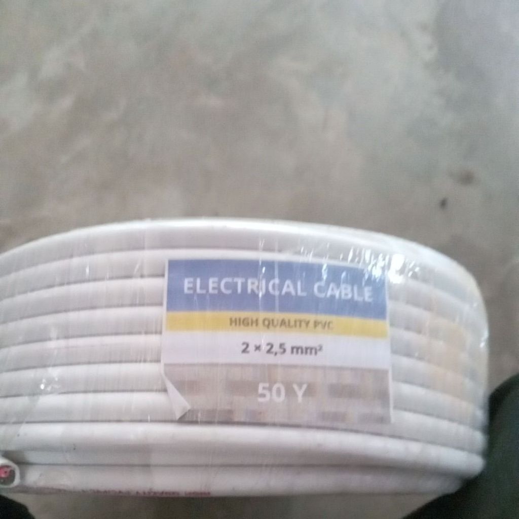 kabel listrik 2x2,5 50 yard