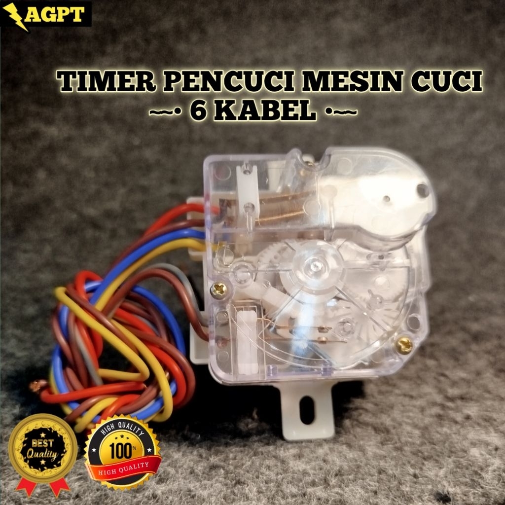 TIMER MESIN CUCI 6 KABEL || TIMER WASH MESIN MULTI