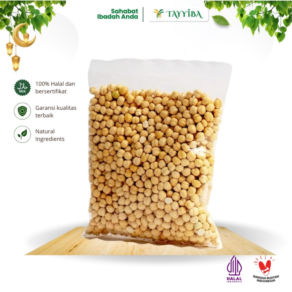 

Kacang Arab Hamush Chickpeas 500g Kacang Oleh Oleh Haji Umrah