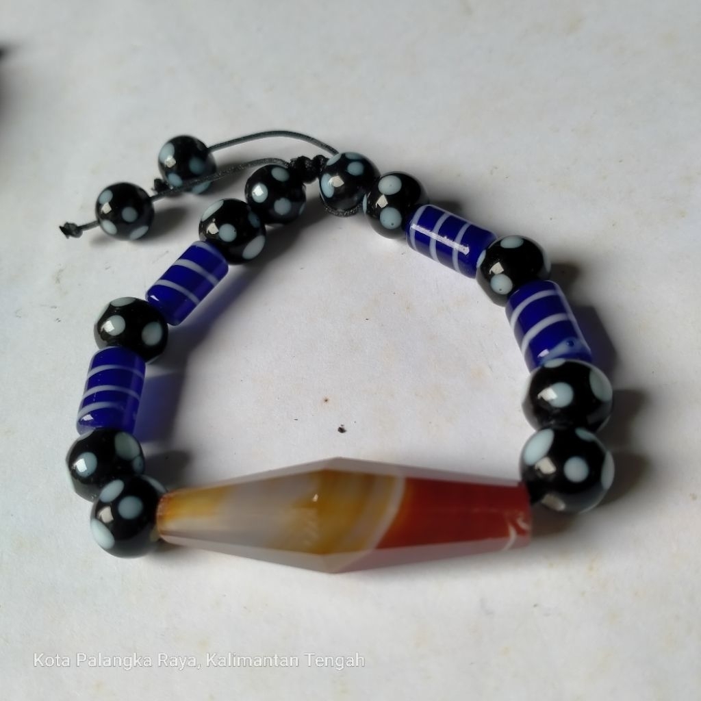 Gelang Lilis Lamiang 4 Cm batu