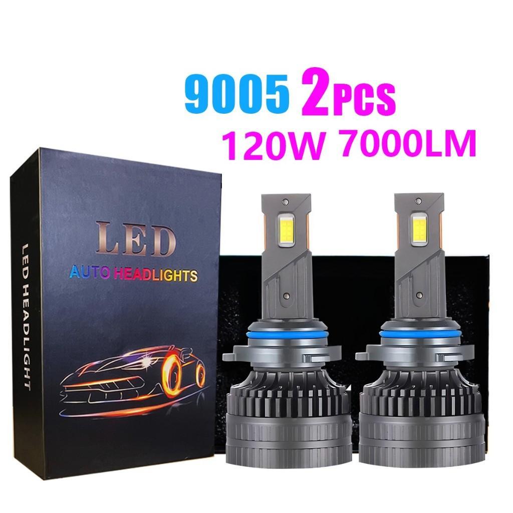 HB3 9005 Lampu Mobil LED H11/H7/H4/H27/H3/HB4 9006 Lampu Kabut Lampu Laser Kit SUPER TERANG