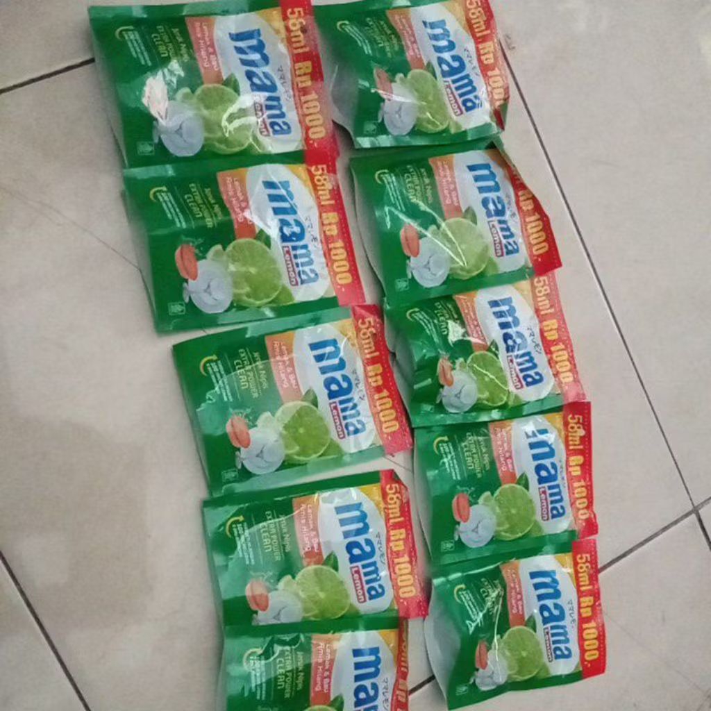 [10pcs] Mama Lemon 1000/ cuci piring / mama lemon 58ml
