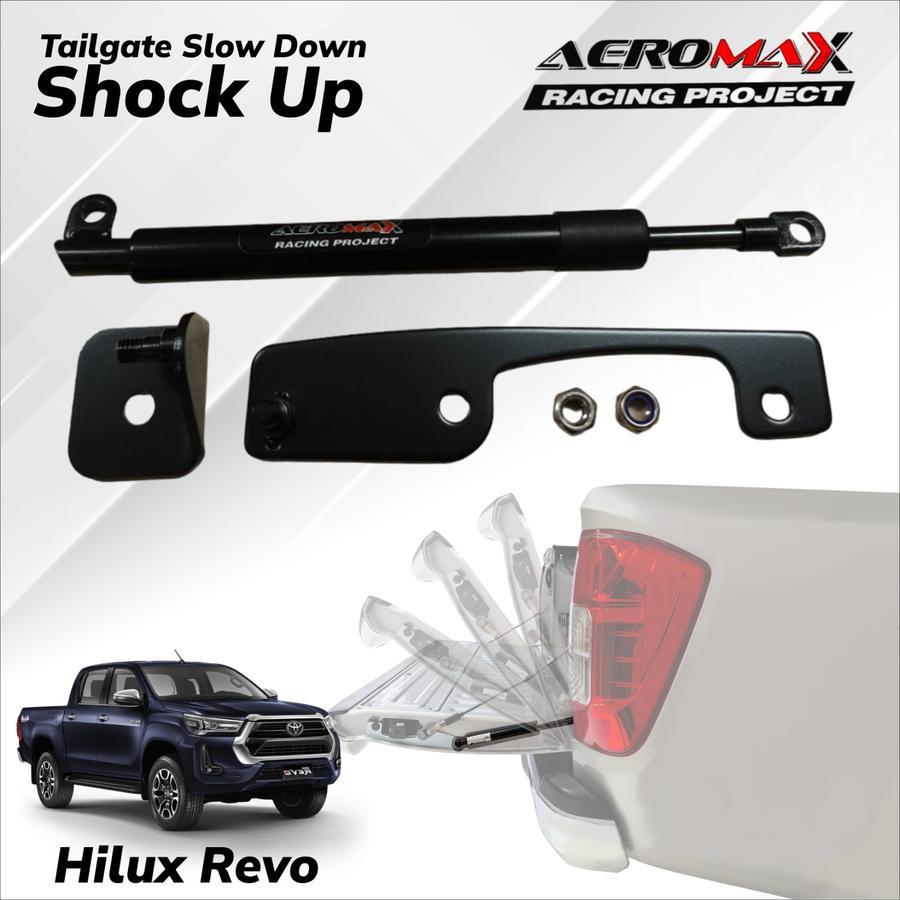 Aksesoris Aeromax Tailgate Assist Hirolis Bak Hilux REVO