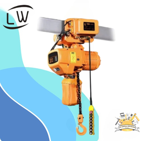 ELECTRIC CHAIN HOIST / CHAIN BLOCK ELEKTRIK 1 TON 6 METER