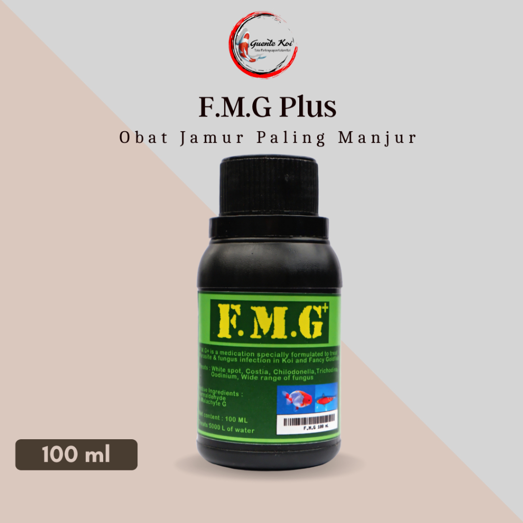 FMG+ Obat Koi untuk Flashing Parasit dan Jamur