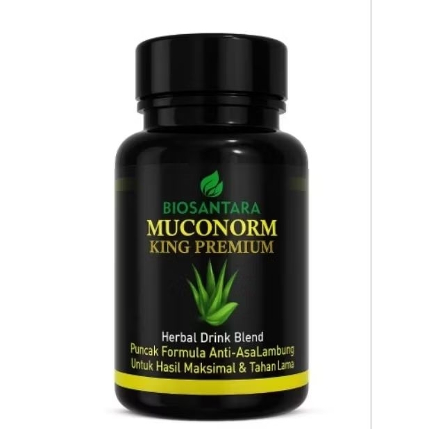 

BIOSANTARA MUCONORM KING PREMIUM serbuk herbal 100gr | magh, GERD , Nyeri lambung, asam lambung naik