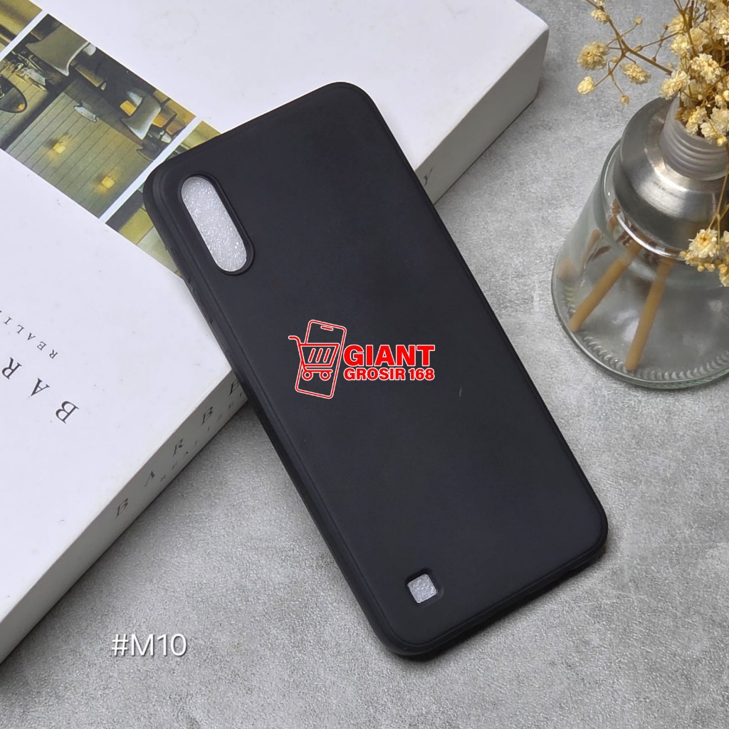 SAMSUNG M10 SAMSUNG A10 CASE MACARON BLACK SILICON BLACK SAMSUNG M10 SAMSUNG A10 MSB