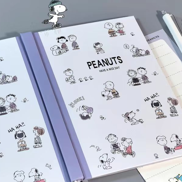 

BUKU TULIS SNOOPY / NOTEBOOK SNOOPY / BUKU TULIS LUCU MOTIF SNOOPY / BUKU TULIS BIRU SNOOPY PEANUTS