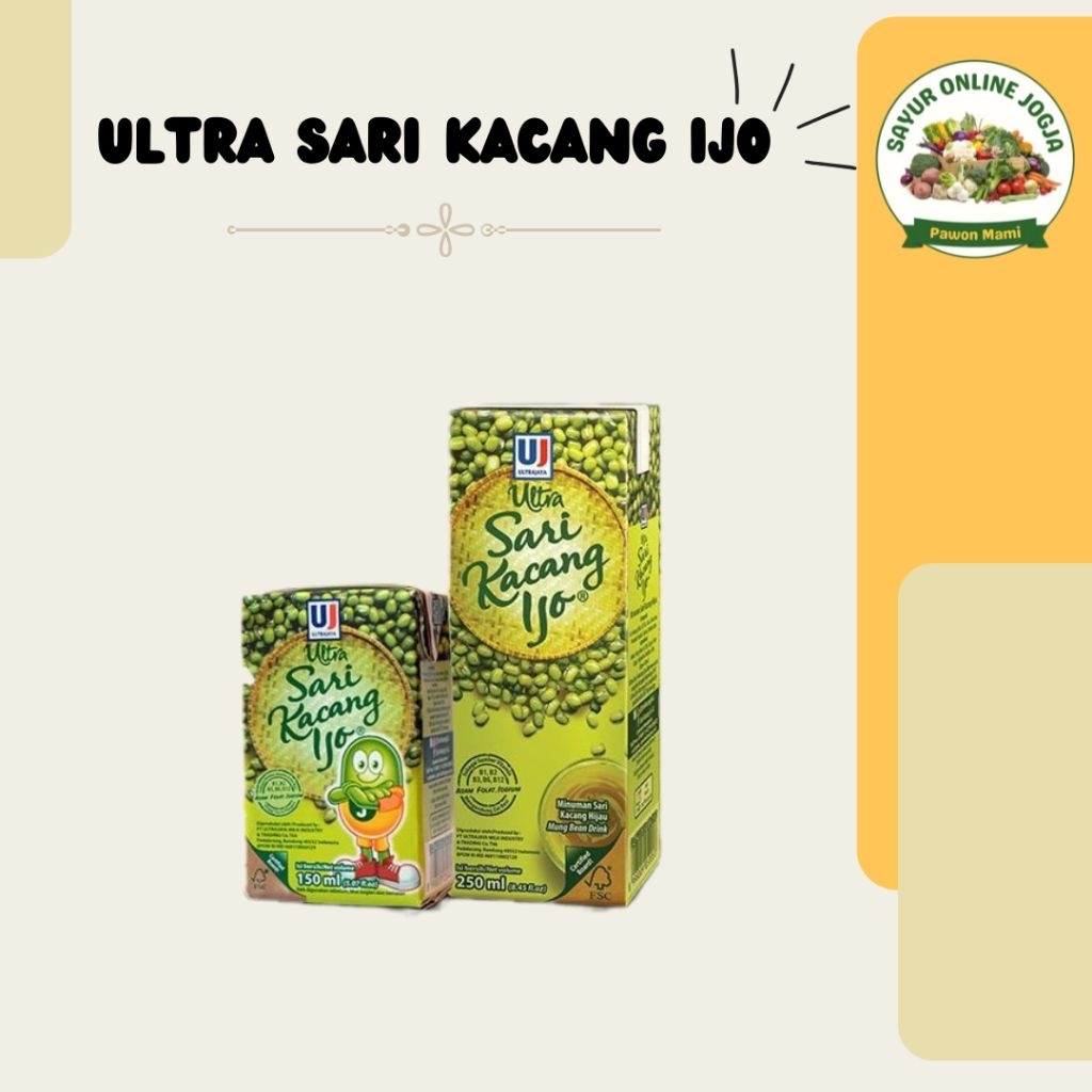 

Ultra Sari kacang hijau - PAWON MAMI SAYUR ONLINE JOGJA
