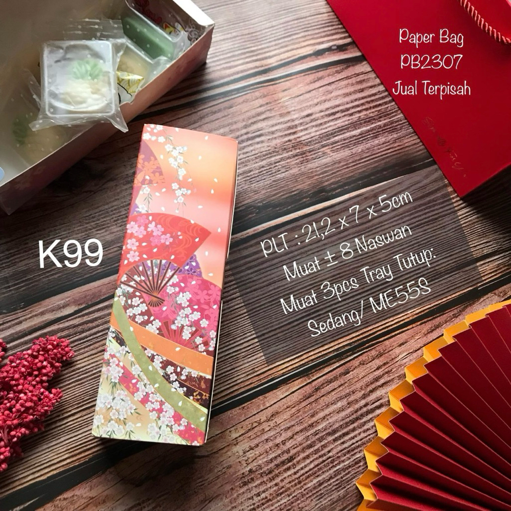 

(10pcs) Dus Kue K99 Kotak Cookies, Nastar, Mooncake, Goody Bag dll
