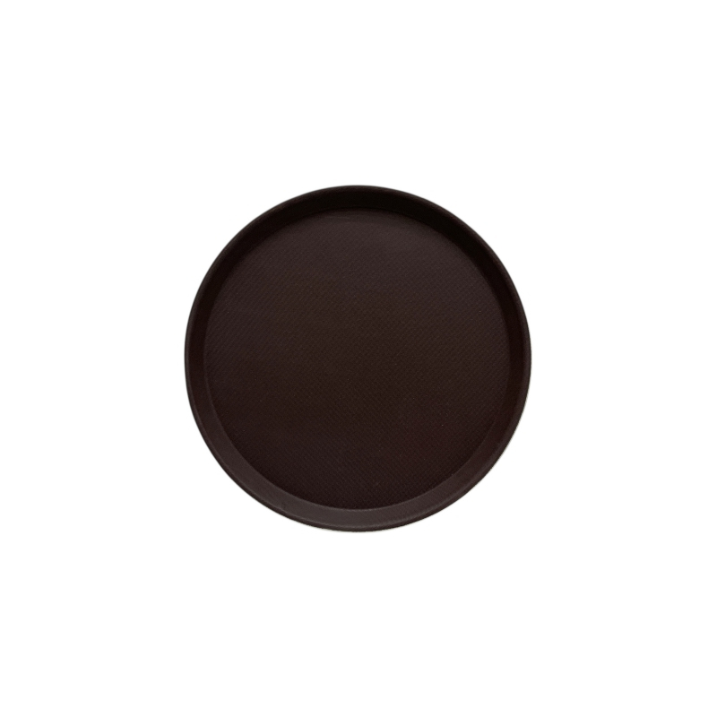 Nampan/Baki Anti Slip - NAMPAN BAKI ANTISLIP BULAT 35cm RB-672 RUBY