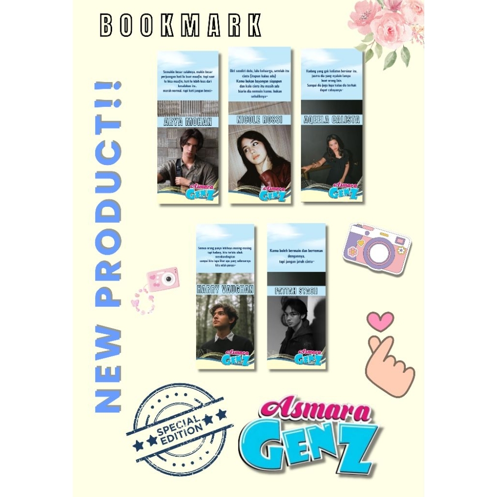 

Bookmark aesthetic/vintage/specialedition/motivation/quotes/lucu/custom