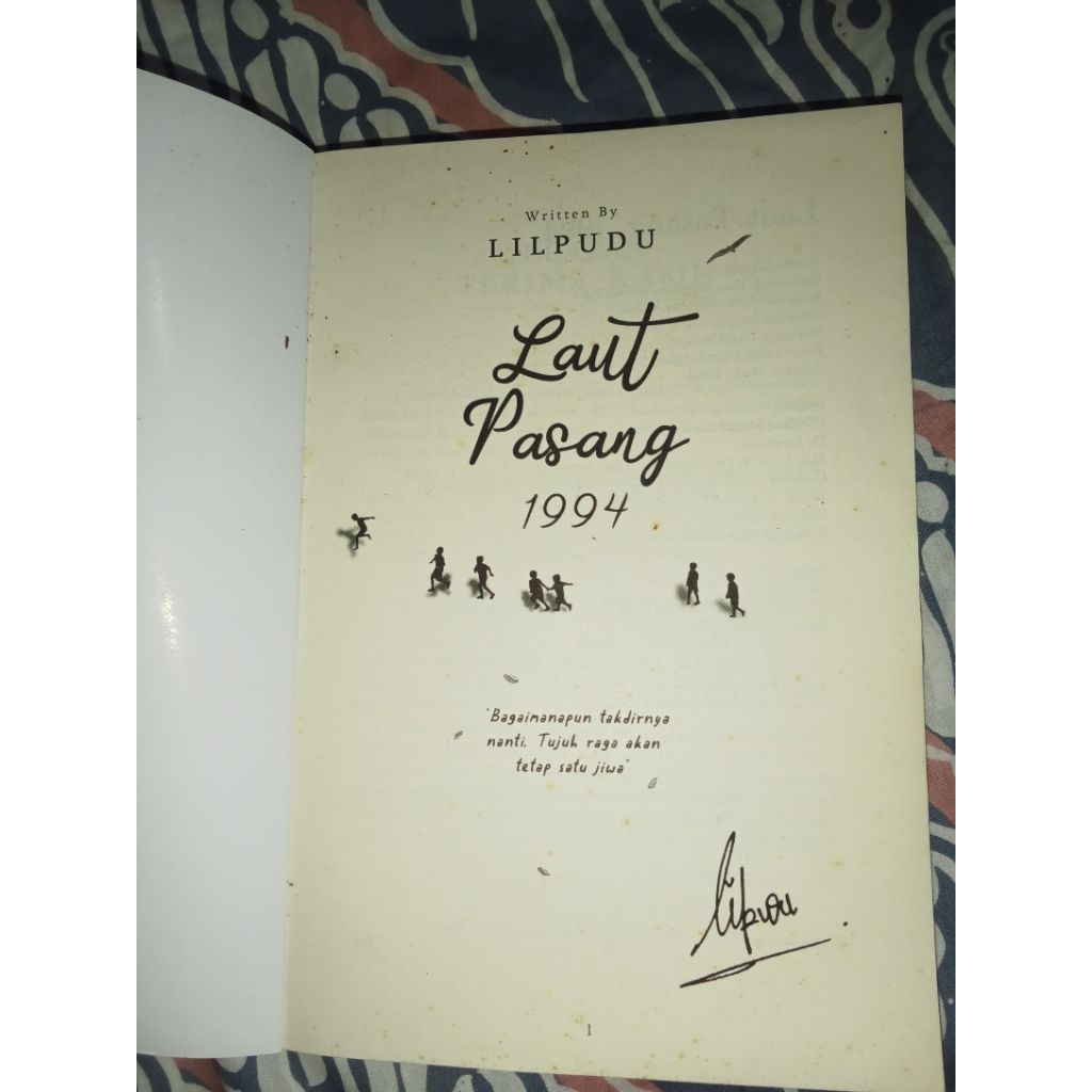 Preloved Novel Laut Pasang