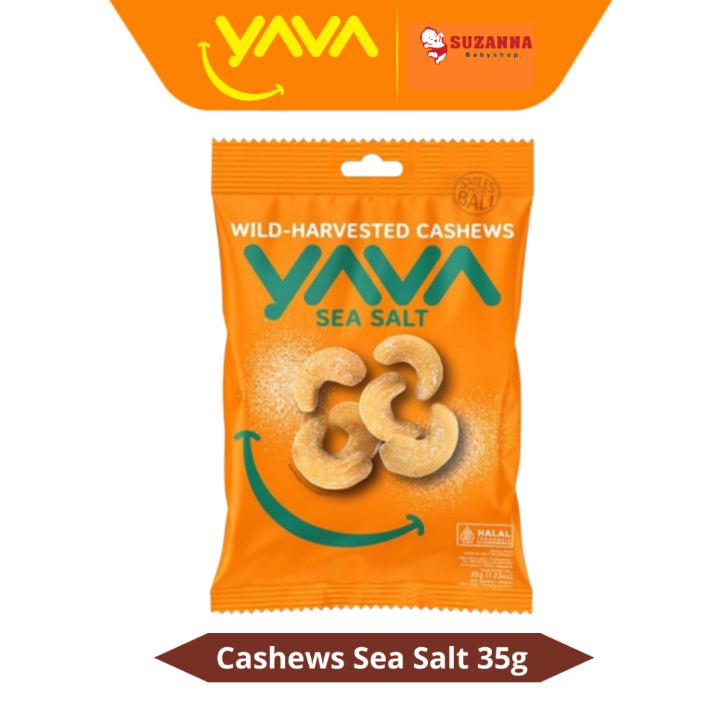 

YAVA Cashew Skin-On SeaSalt 275g - Camilan
