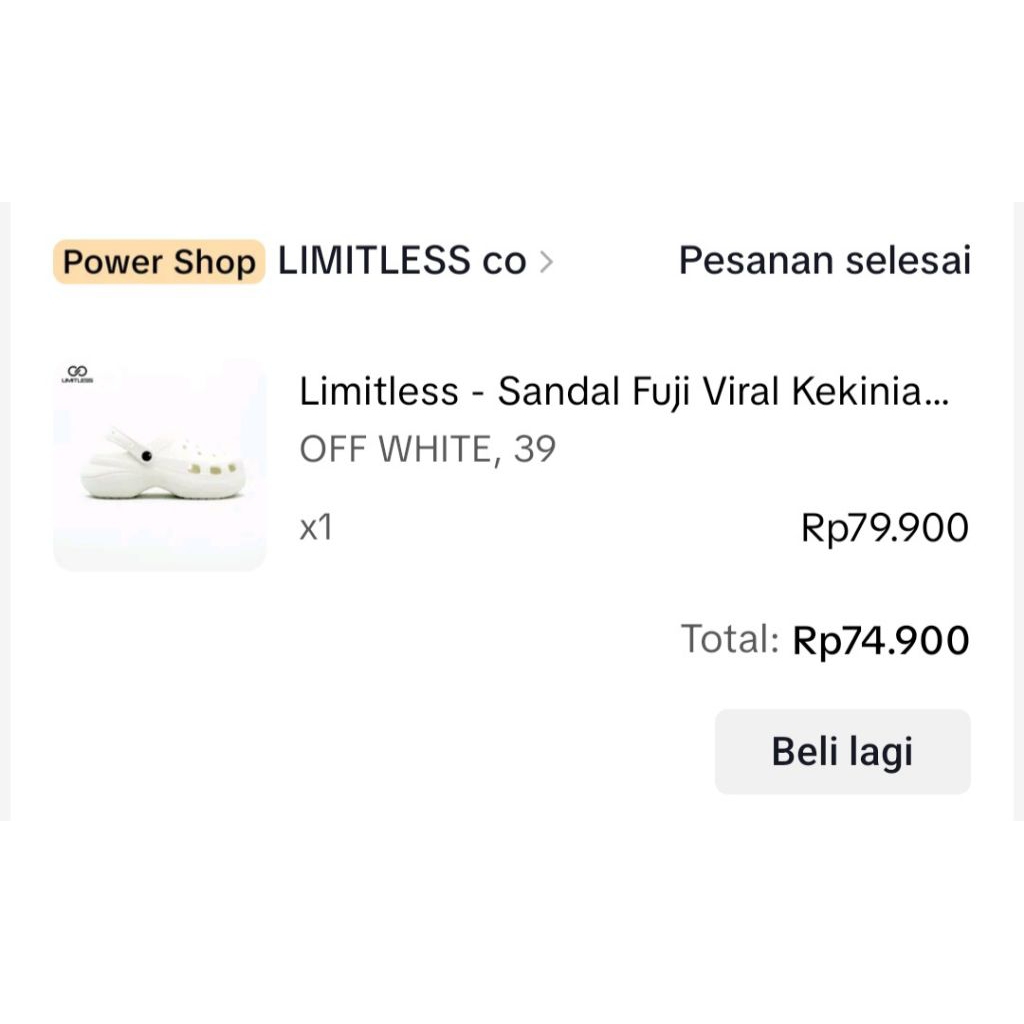 sandal cross limitless