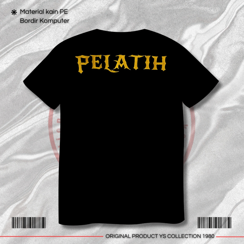 kaos pelatih kera sakti | kaos bordir pelatih ikspi