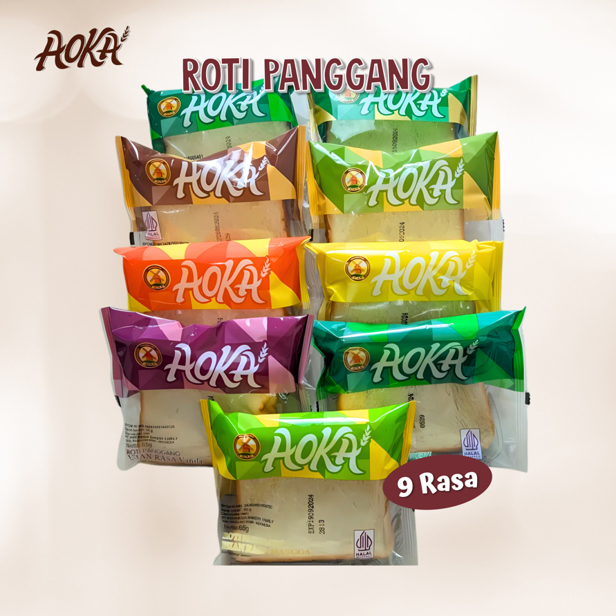 

Roti Panggang Aoka Kemasan 1 Dus isi 60 pcs