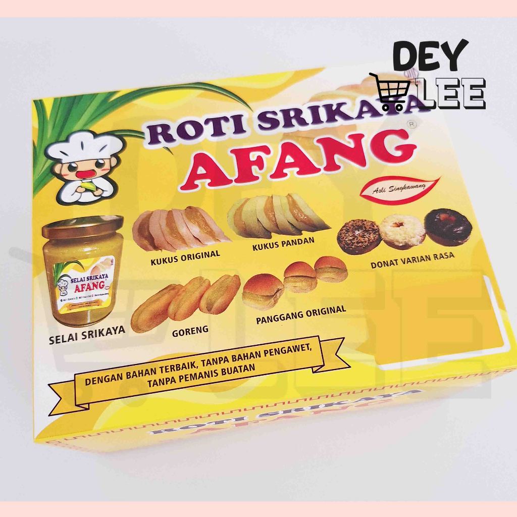 

Roti Srikaya AFANG Roti Kukus Siap Makan ALL VARIANT Halal Bandung