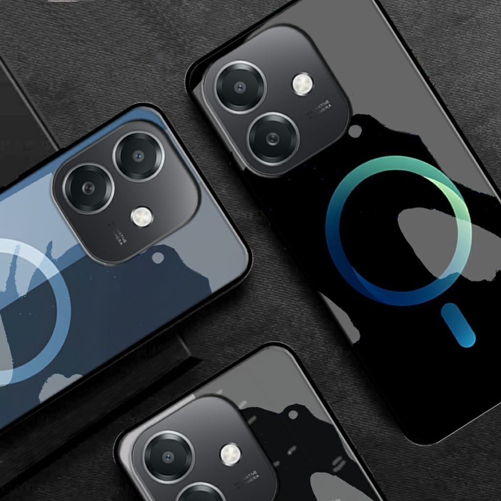 Softcase Glass Kaca Oppo A5i Terbaru 2025 [UCK02] Case Oppo A5i - Casing  Handphone Oppo A5i - Pelin