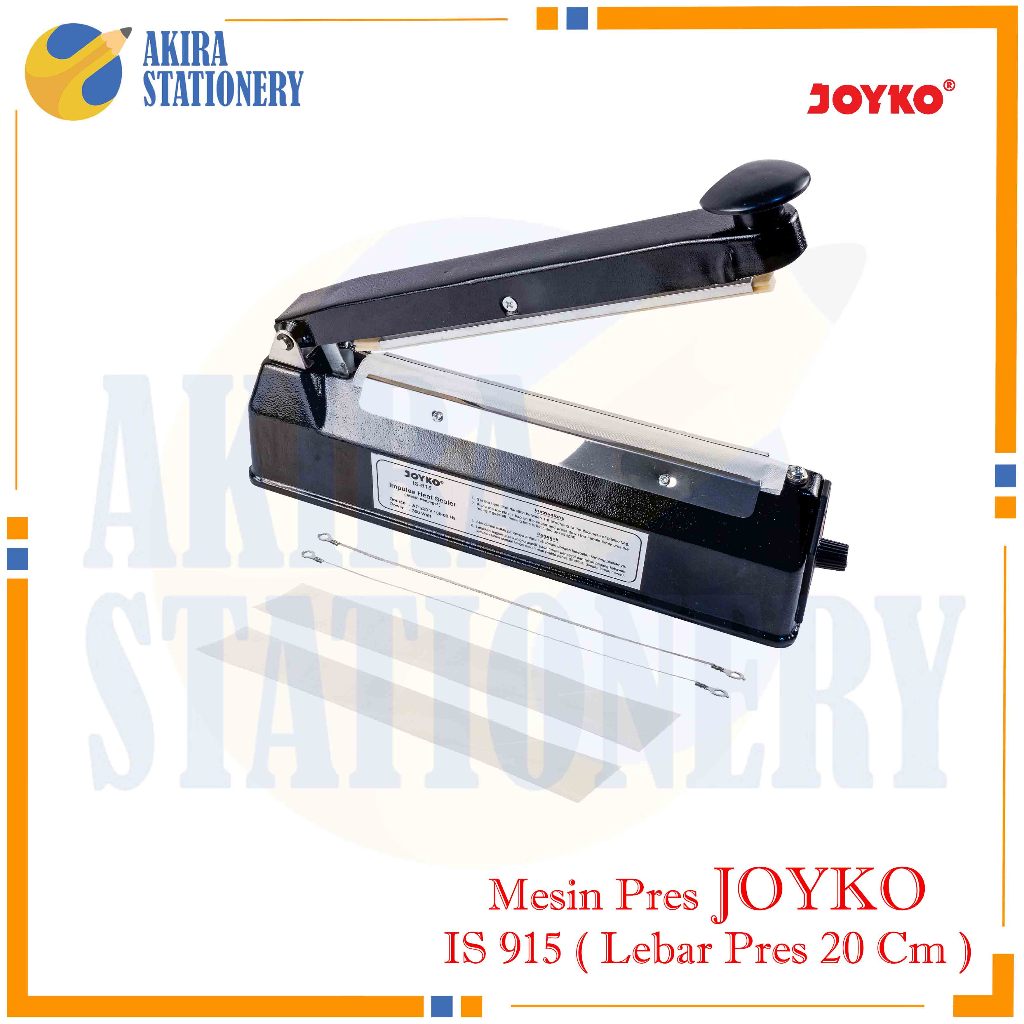 Mesin Pres JOYKO IS 915 Lebar 20 cm / Mesin Press Plastik kecil IS915 / Impluse Sealer Joyko IS-915 