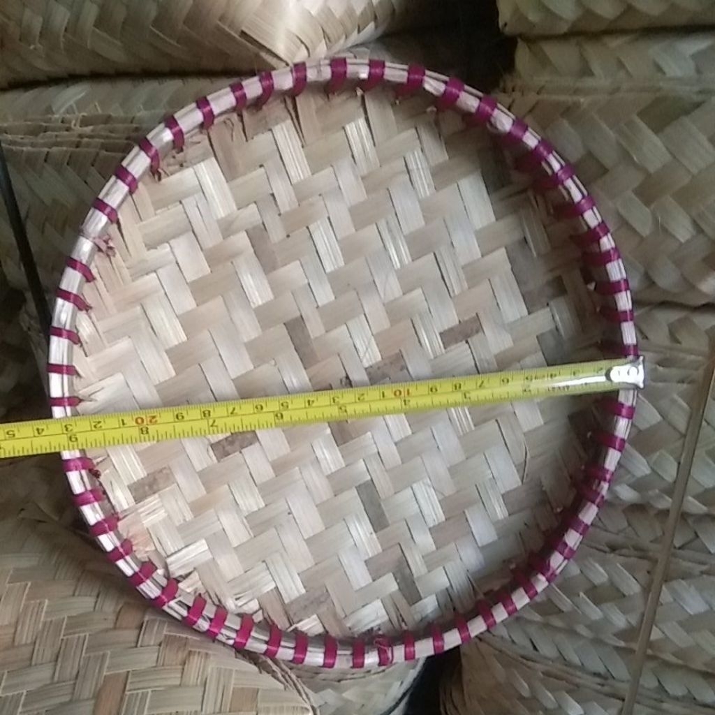 Tampah Bambu tampah bambu mini 23CM Tempah kue dan tumpeng