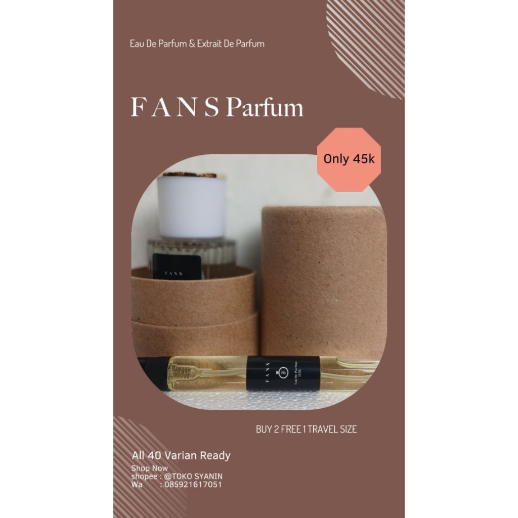 FANS PARFUM YSL Y PREMIUM PARFUM PRIA TAHAN LAMA HINGGA 12 JAM PARFUM EDP PARFUM PRIA