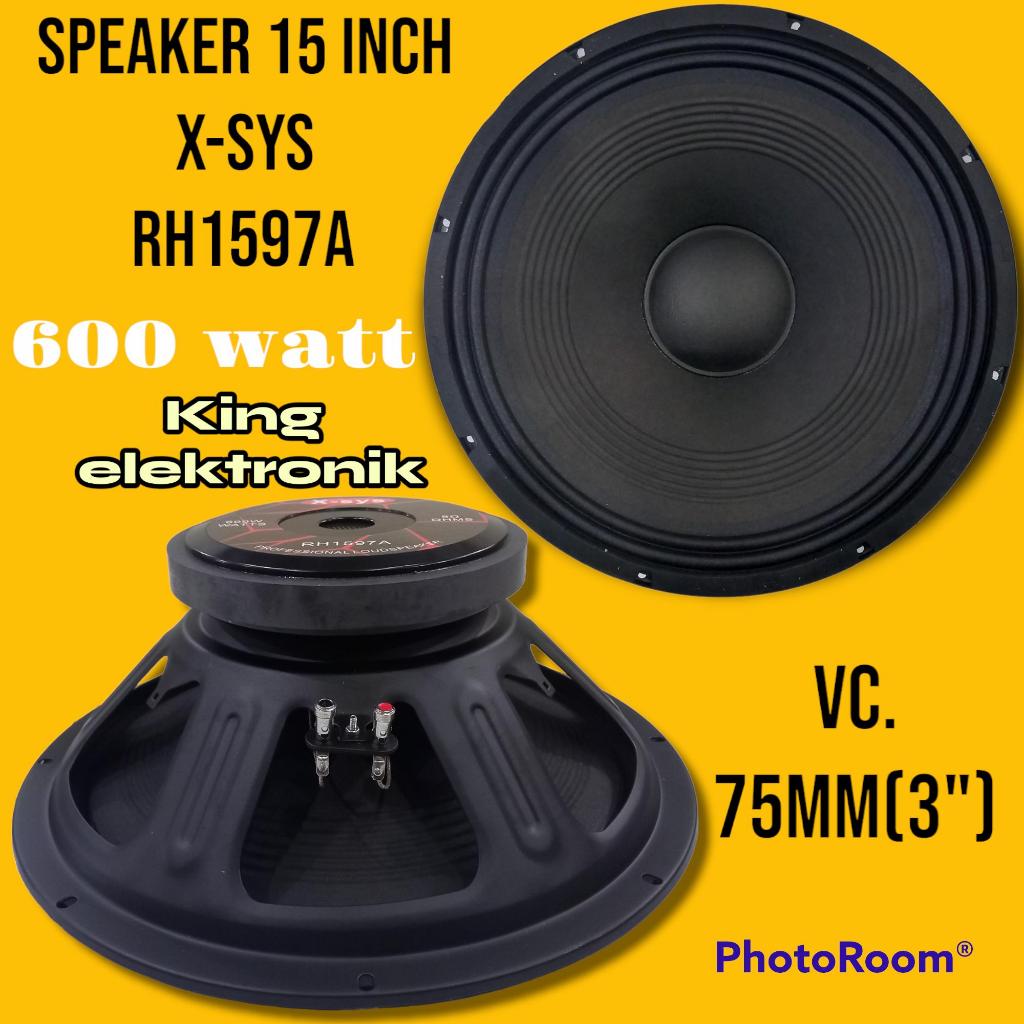 Ciasaatcisarua Speaker X-Sys Rh1597A 600Watt