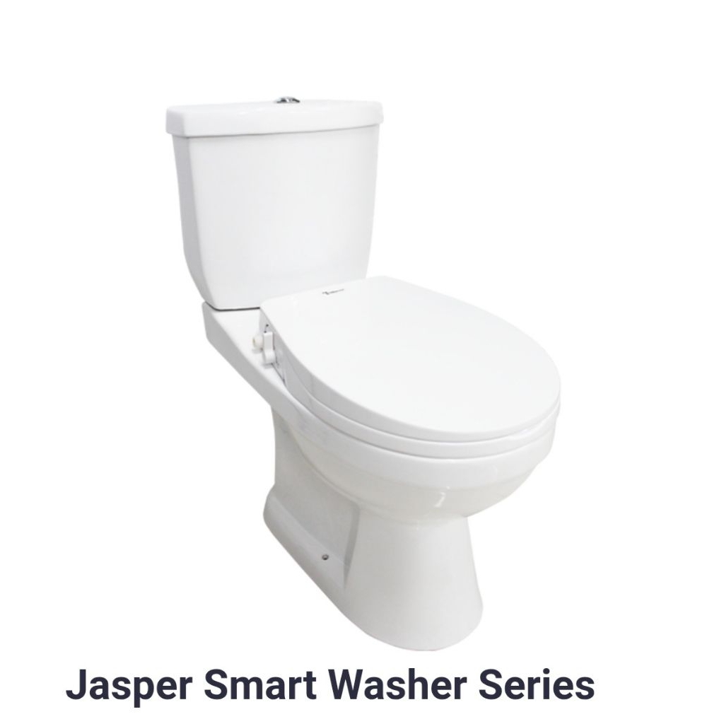 KLOSET DUDUK MERK TRILLIUN WARE TIPE JASPER SMART WASHER SERIES UKURAN LUBANG ROUGHING-IN 30 CM WARN
