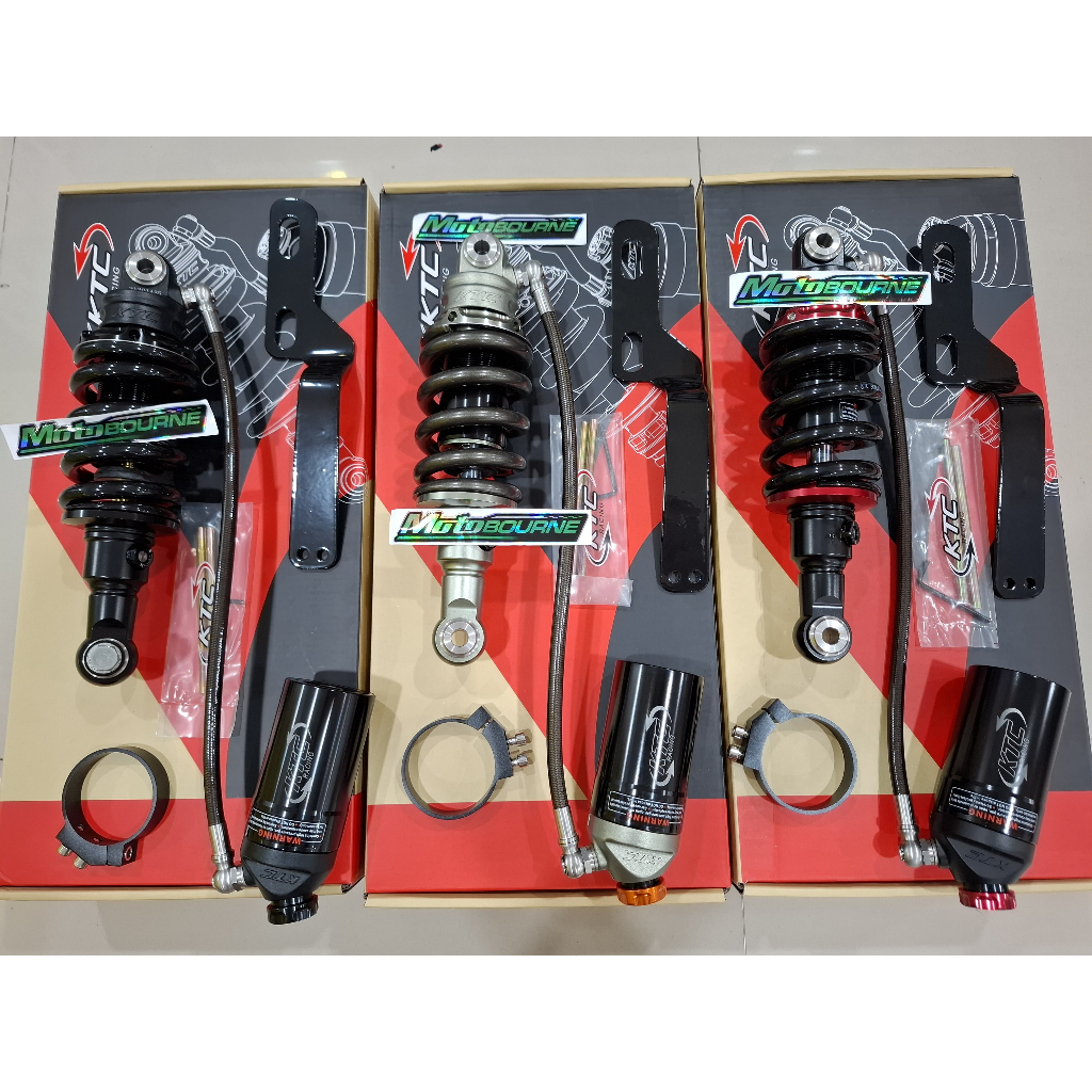 MONOSHOCK SHOCKBREAKER TABUNG PISAH KTC RACING SATRIA R 250MM Ktc ORIGINAL