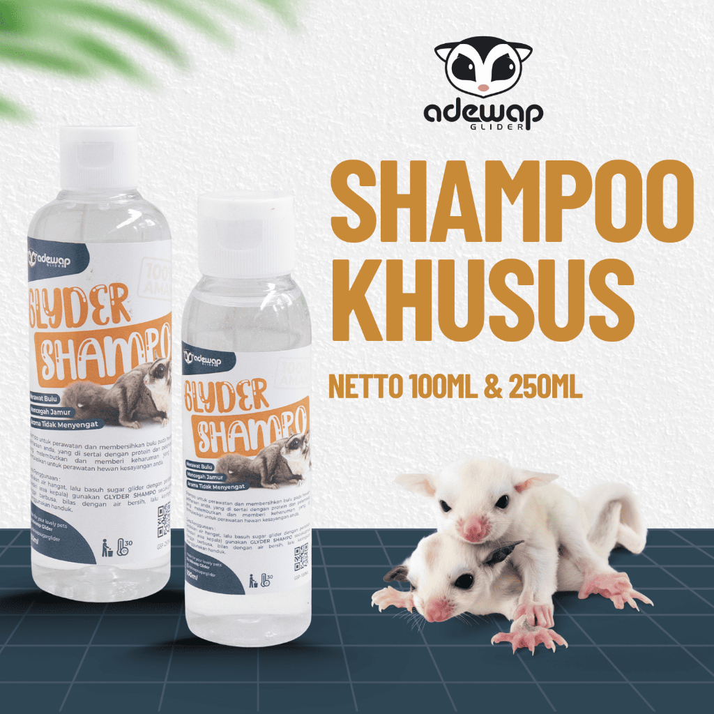 ADEWAP GLIDER Shampoo Hewan Peliharan Sugar Glider