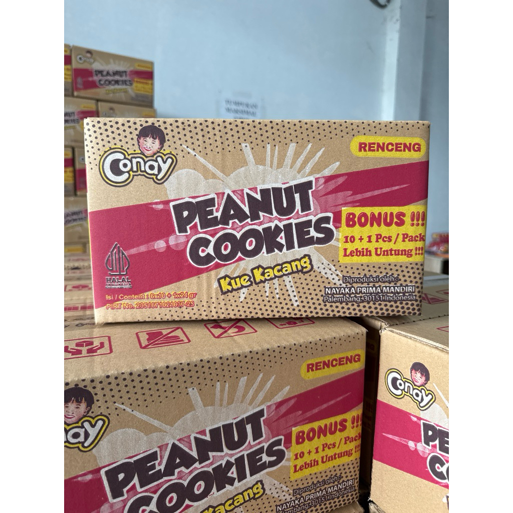 

Conay peanut cookies isi 6 pak